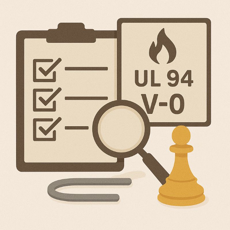 UL 94 V-0 등급의 중요성과 적용
