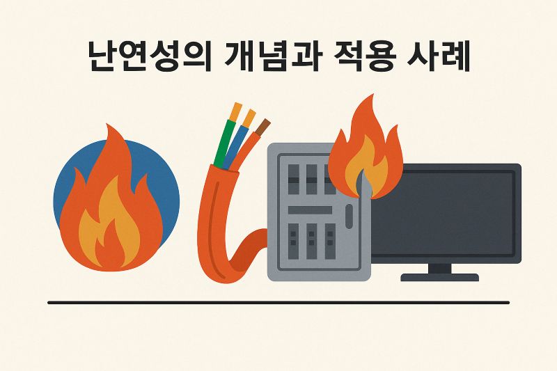 안전한 전기작업의 시작, 신축성과 난연성의 중요성