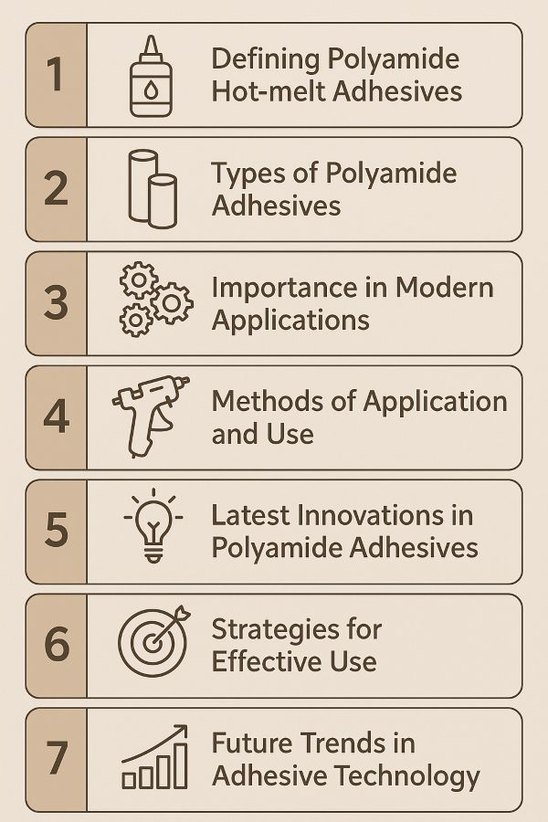 Exploring the Innovative World of Polyamide Hot-melt Adhesives