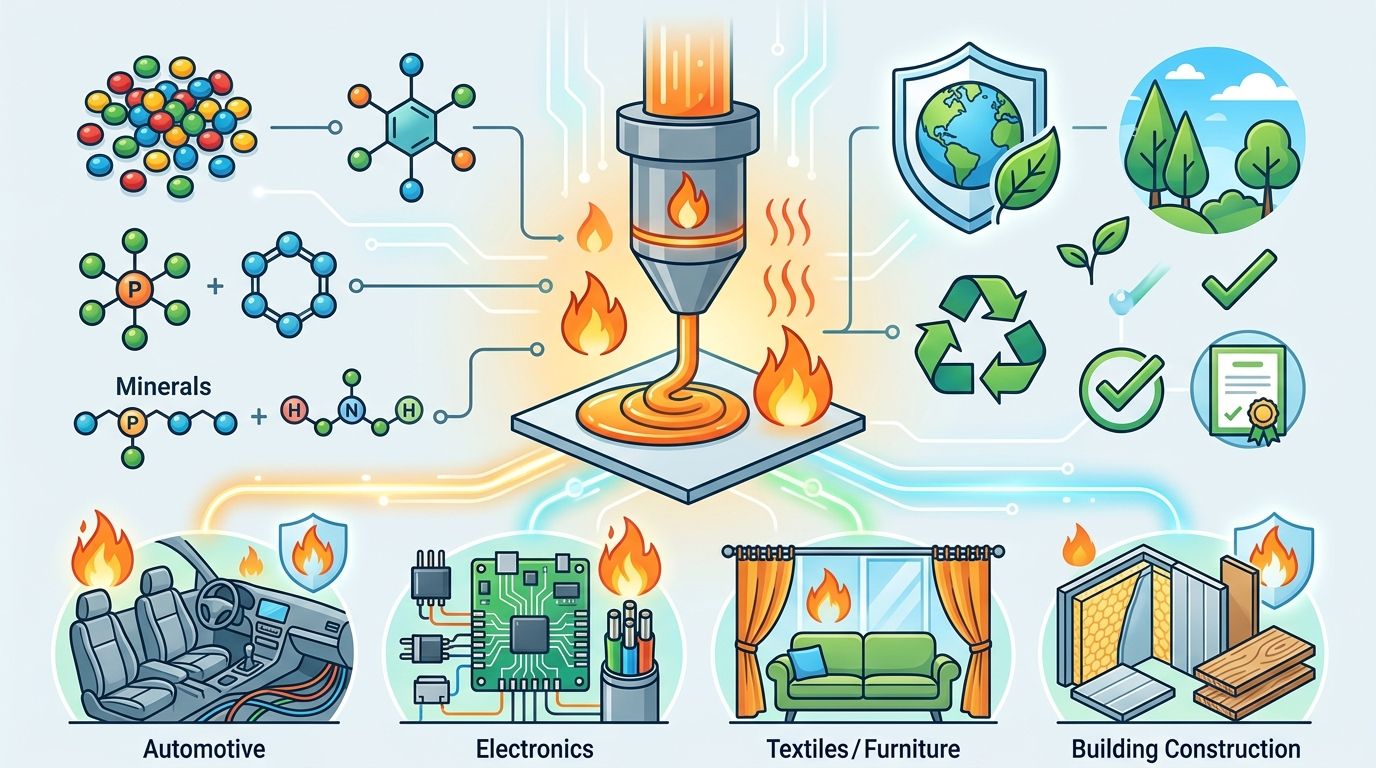 Hot-Melt Flame Retardants: Types, Environmental Standards, and Practical Applications
