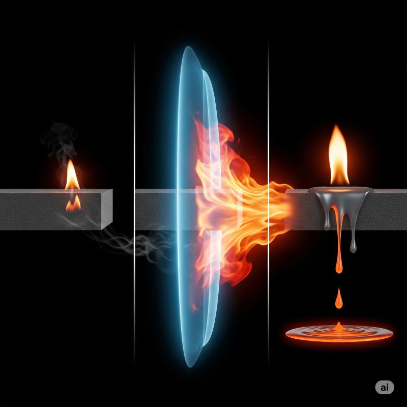 폴리아마이드, 난연성은 어느 수준일까? 난연제 종류와 비교 정리