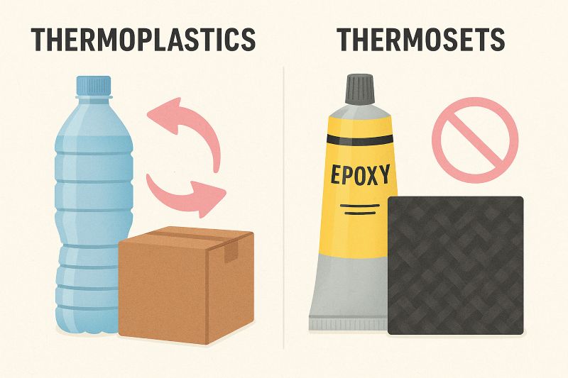 Recycling Revolution: Thermoplastics vs Thermosets