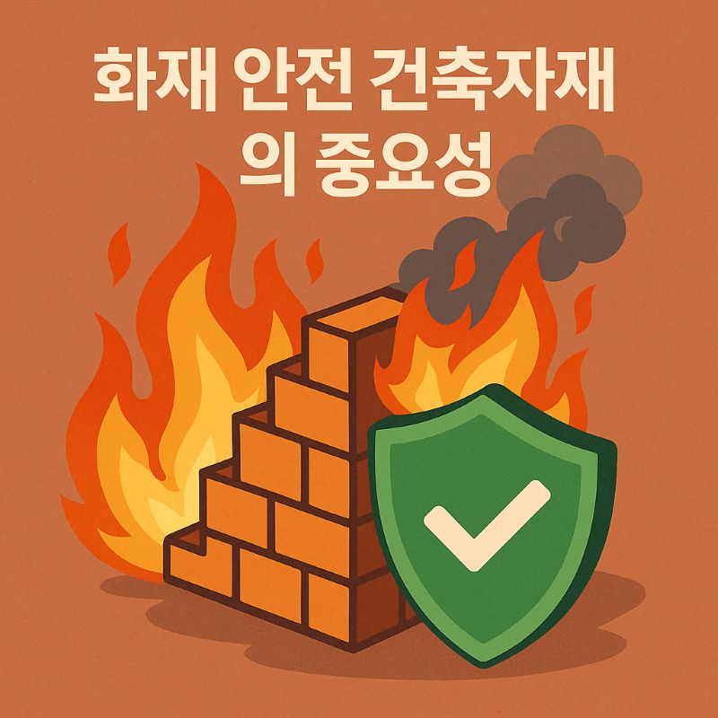 화재로부터 안전한 친환경 건축자재 선택법