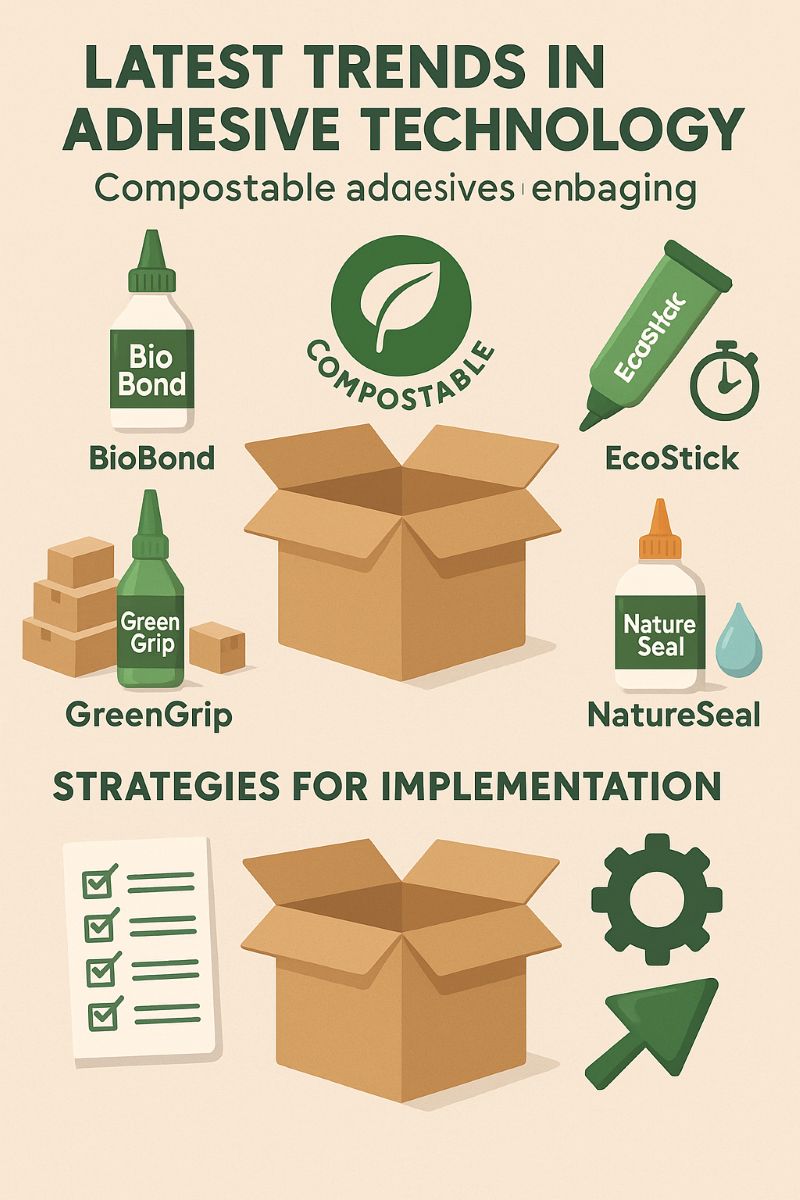 Innovative Uses of Compostable Adhesives in Packaging
